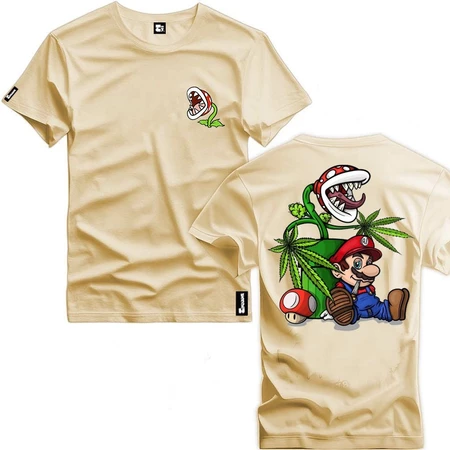 Camisa Modelo Novo Logo Mario Bross Exclusiva Camiseta Masculina Várias Cores